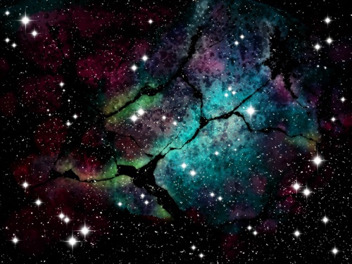 宇宙と銀河の背景素材高解像度01