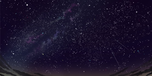 星空の背景素材高解像度01