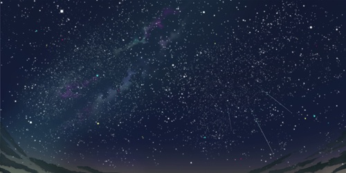 星空の背景素材高解像度01