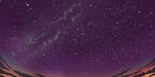 星空の背景素材高解像度01