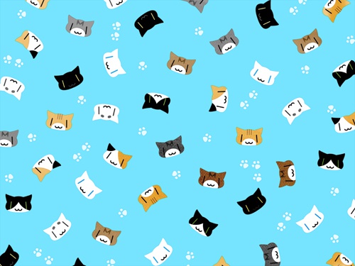 にゃんこの背景素材高解像度