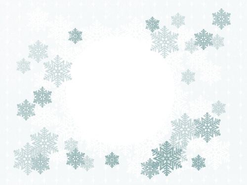 雪の結晶サークル背景素材高解像度