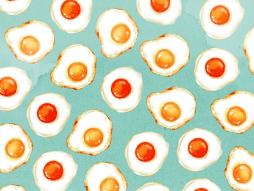 目玉焼きの背景素材高解像度