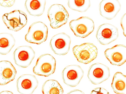 目玉焼きの背景素材高解像度