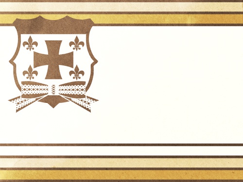 レースエンブレムと花ハートの背景素材高解像度