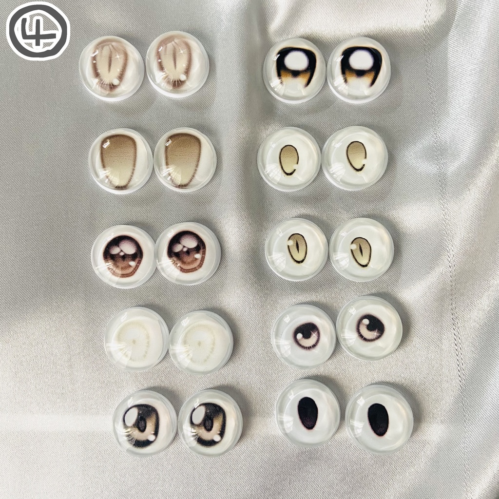 カボションアイ 18mm 10種セット