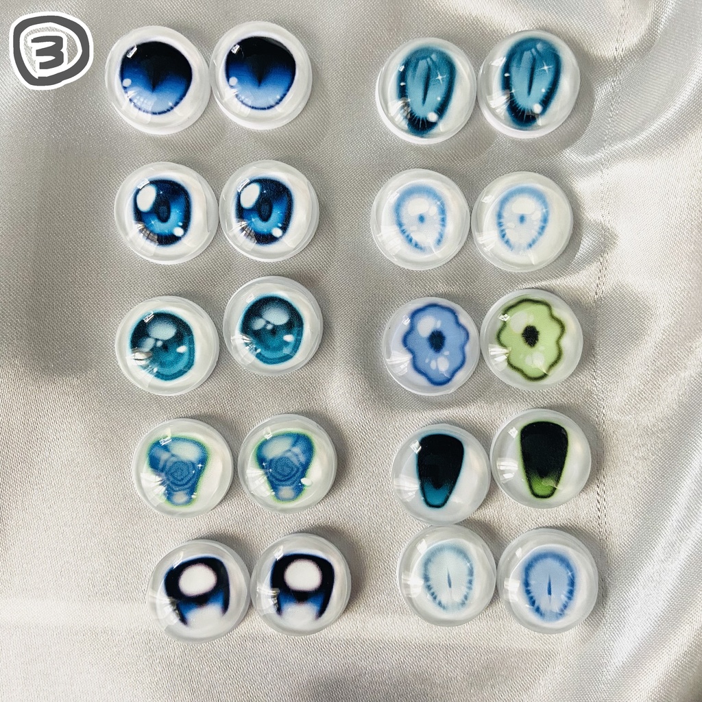 カボションアイ 18mm 10種セット