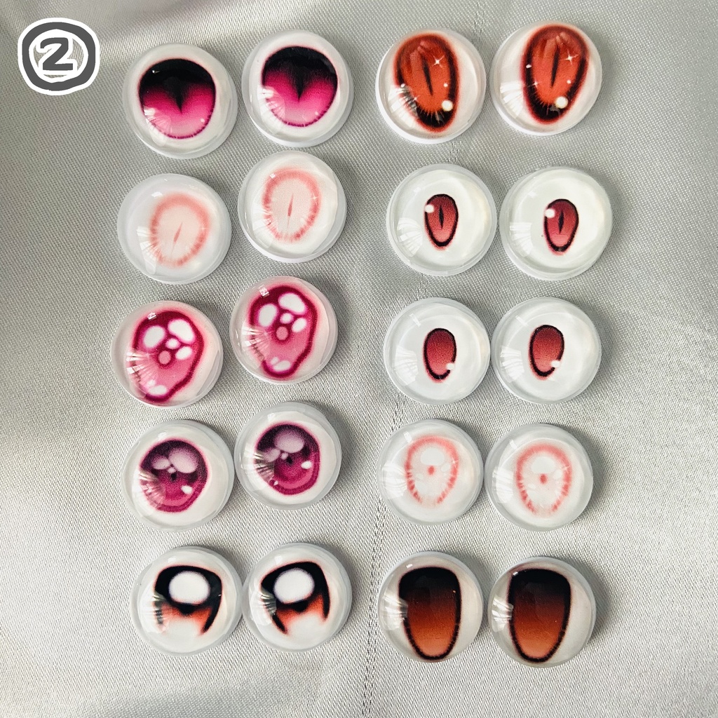 カボションアイ 18mm 10種セット