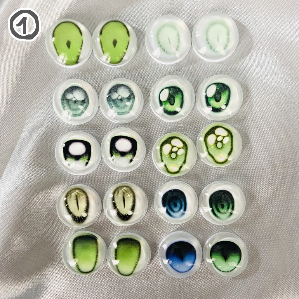 カボションアイ 18mm 10種セット