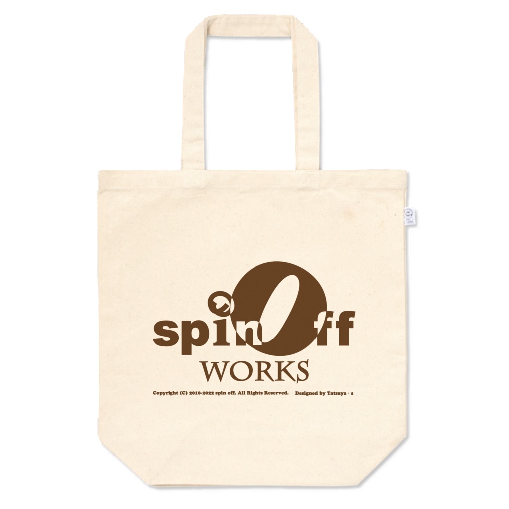 spinoff WORKS ブラウン トートバック Mサイズ