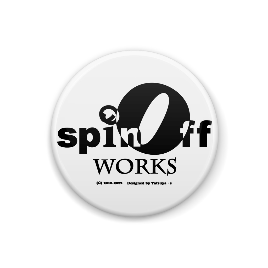 spinoff WORKS 缶バッジ