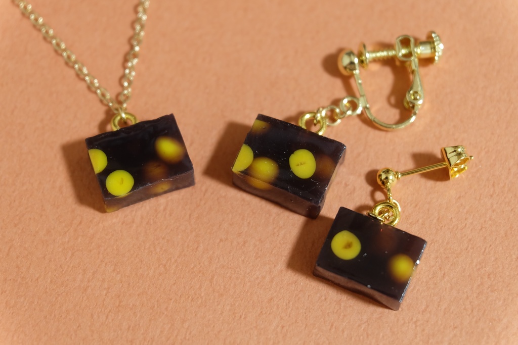 【イヤリング】くりようかん