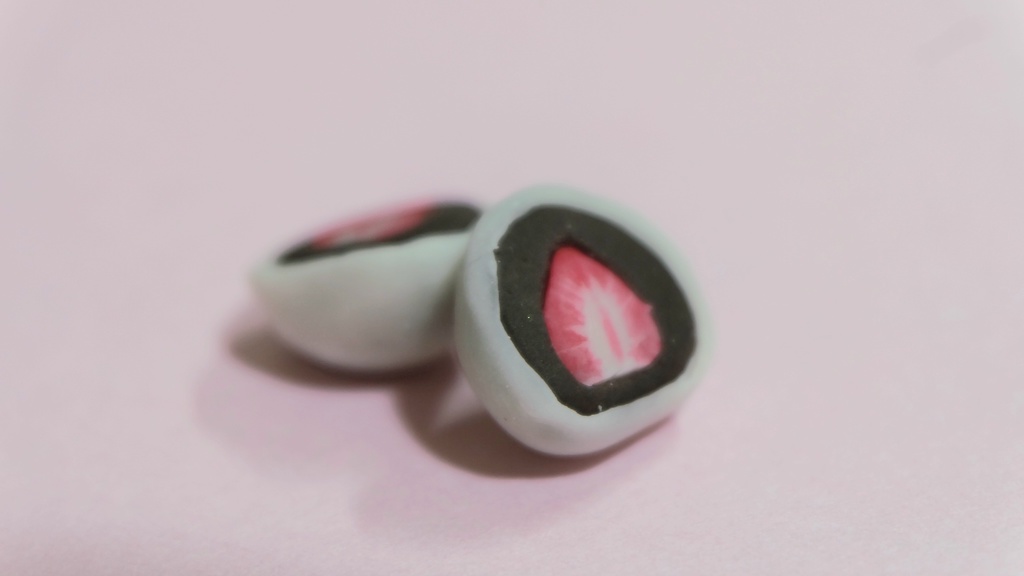 いちごだいふく / Streawberry Mochi