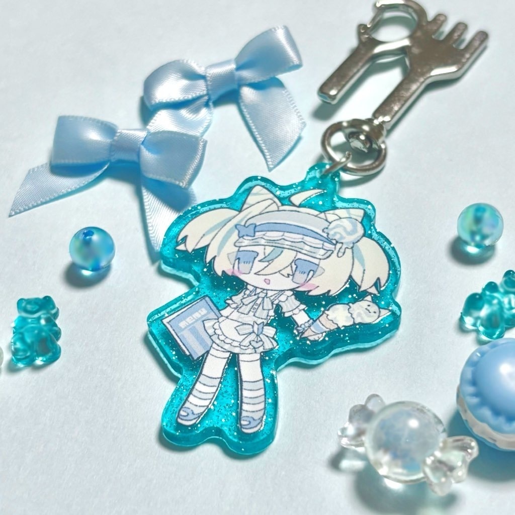 アイスちゃんアクリルキーホルダー
