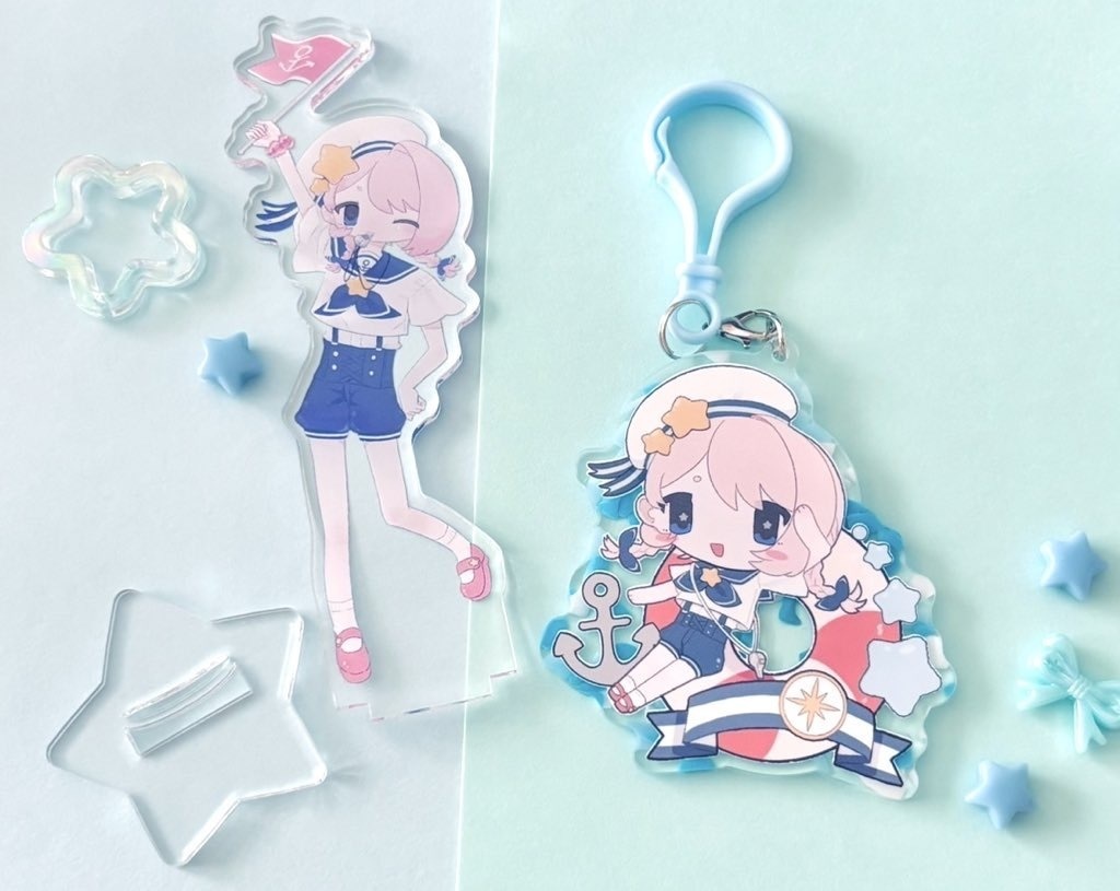 【2点セット】擬カビ　アクリルセット