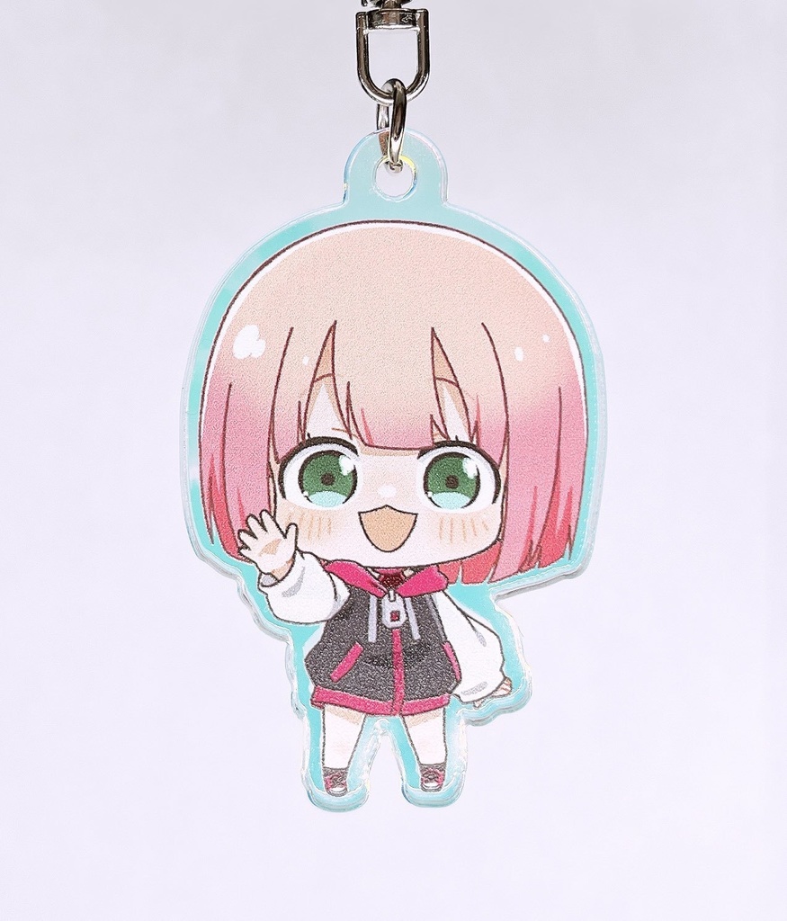 C100 新作 オーロラアクリルキーホルダー