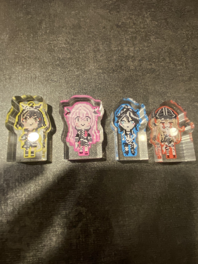 Doggoミニアクリルブロック4個セット