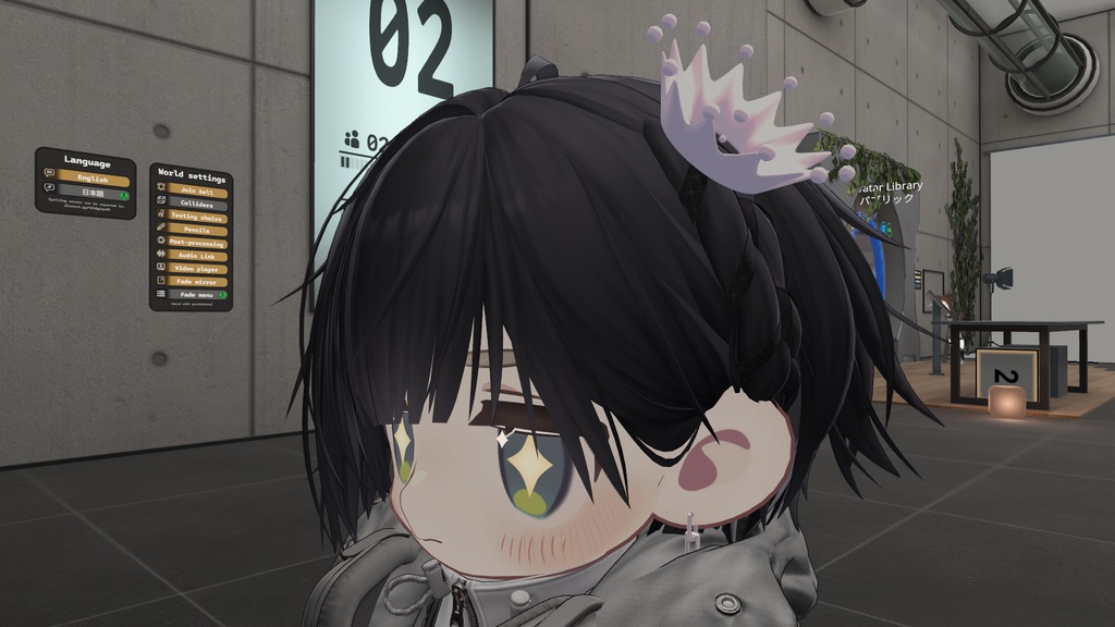 【VRC想定】激カワMilk Crown