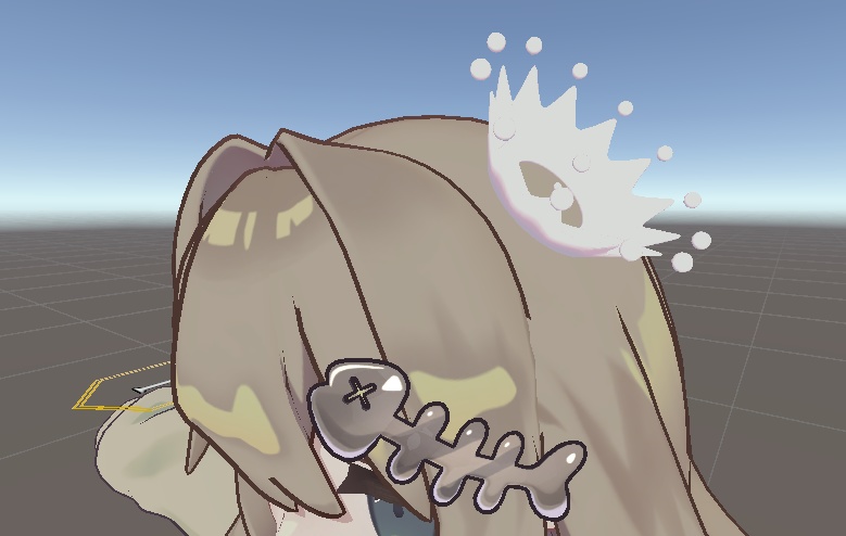 【VRC想定】激カワMilk Crown