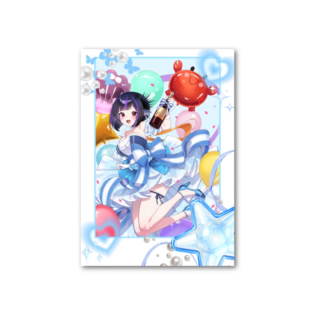 渡海うに子【1周年ver】フォト風カード