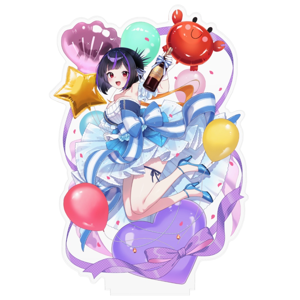 渡海うに子【1周年ver】アクリルフィギュア