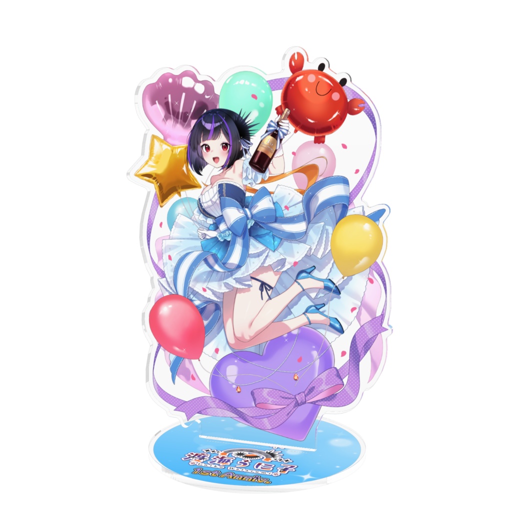 渡海うに子【1周年ver】アクリルフィギュア