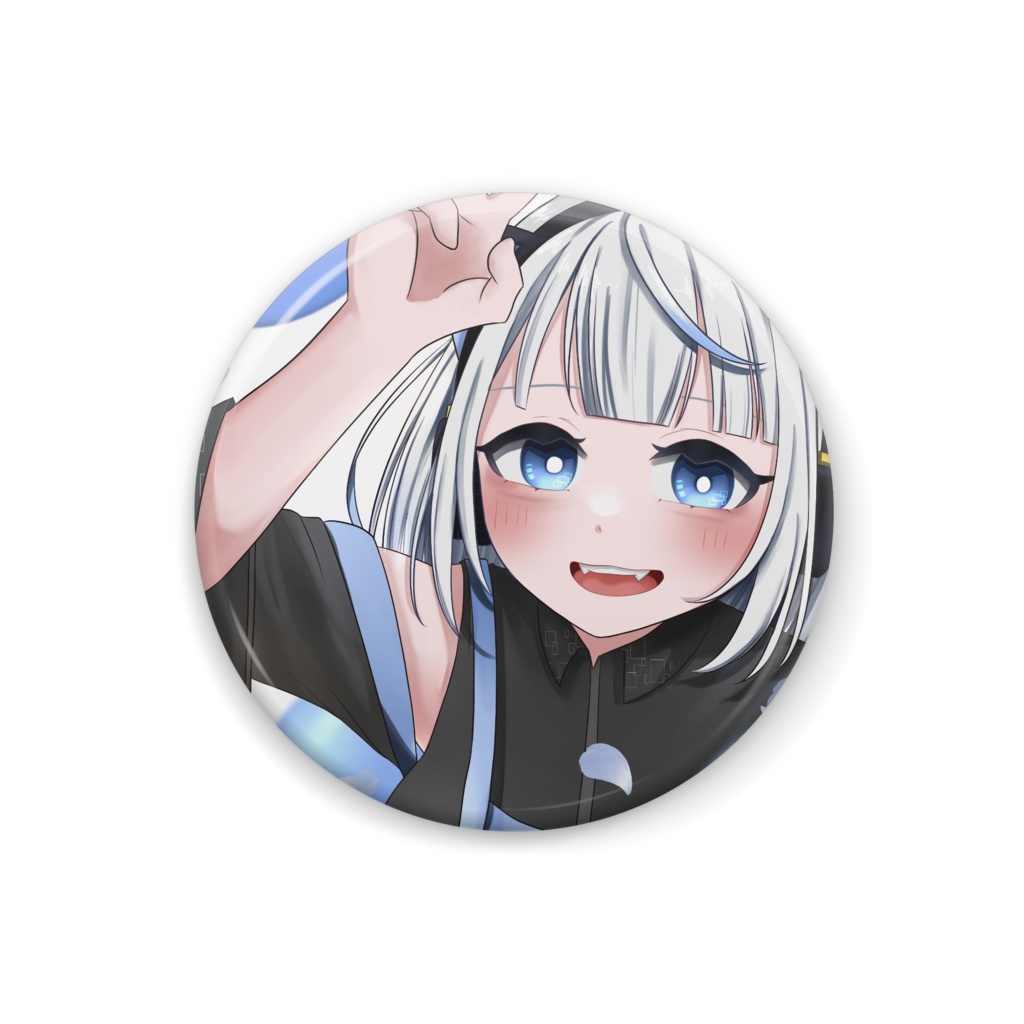 紫水イロ缶バッチ