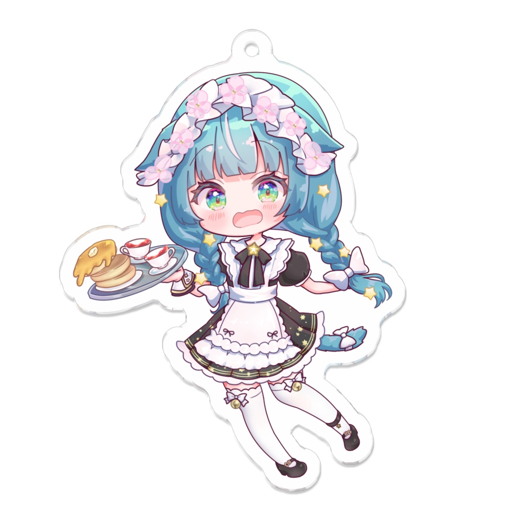 【2周年記念】新衣装 ほたメイド アクリルキーホルダーセット (2種類)