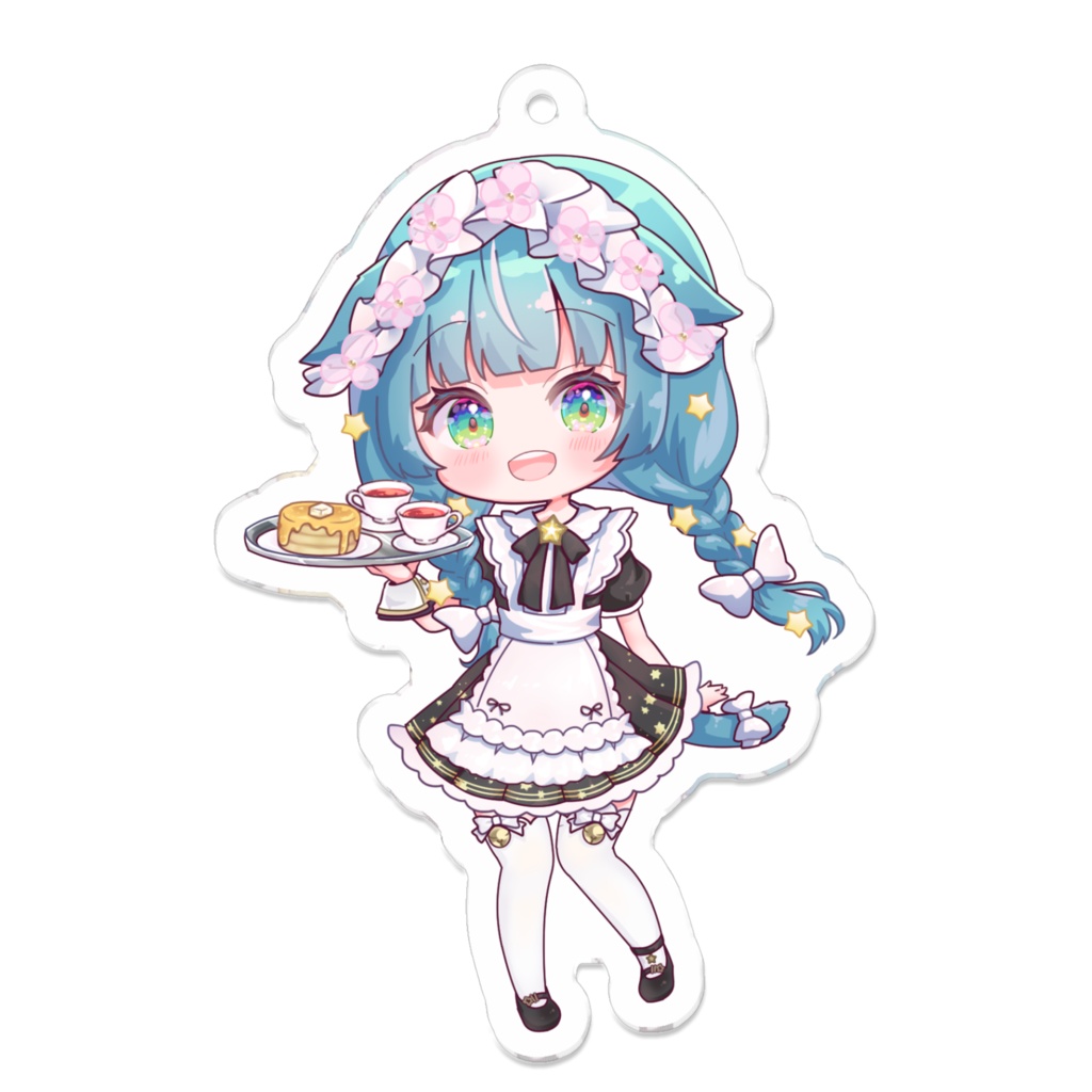【2周年記念】新衣装 ほたメイド アクリルキーホルダーセット (2種類)