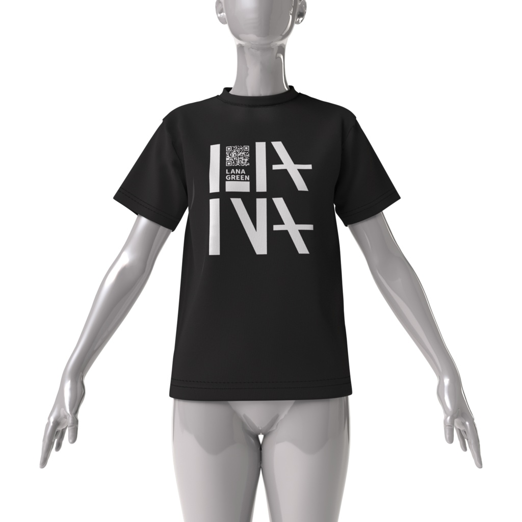 ラナ・グリーン ビッグシルエットTシャツ(3周年)