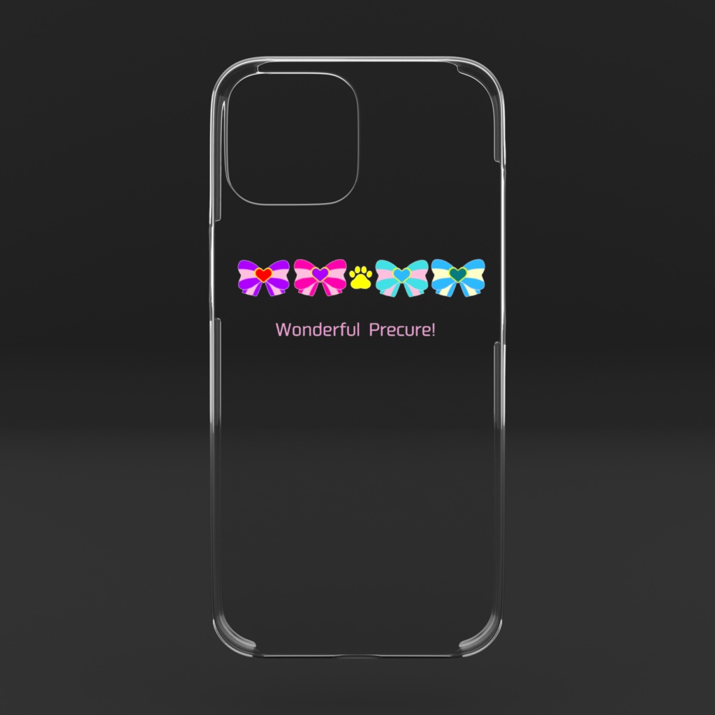 わんだふるぷりきゅあ! クリアiPhoneケース