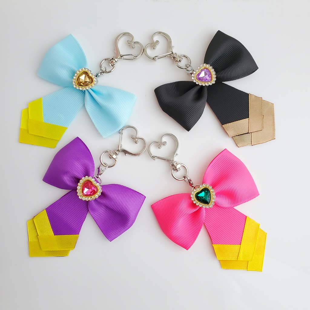 【4月末頃再入荷予定】名探偵プリキュア　リボン　キーホルダー　バックチャーム　