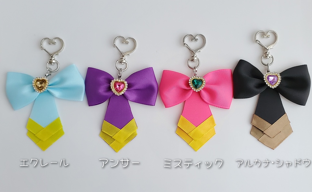 【4月末頃再入荷予定】名探偵プリキュア リボン キーホルダー バックチャーム