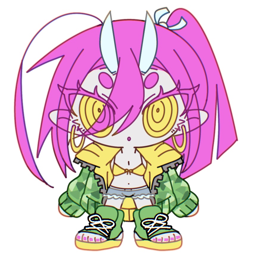 天邪鬼くんステッカー