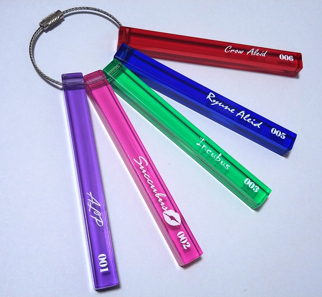 諜報員組ホテルキーホルダー