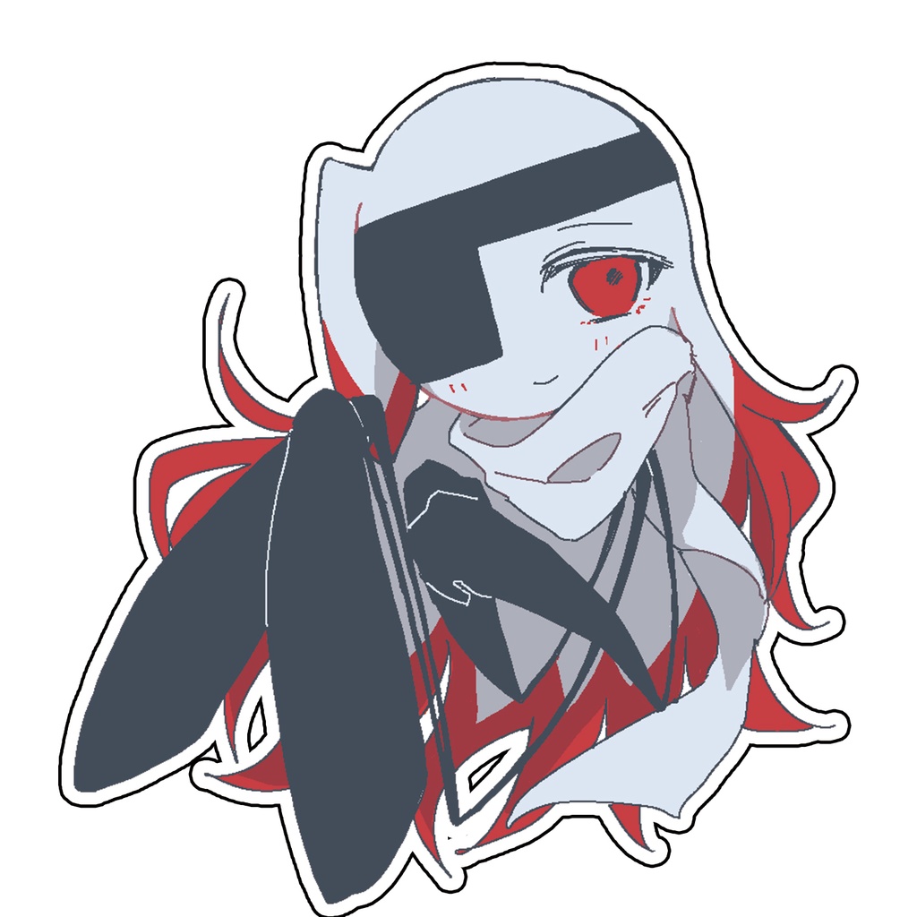 悠羅ちゃん&クロウくんステッカー