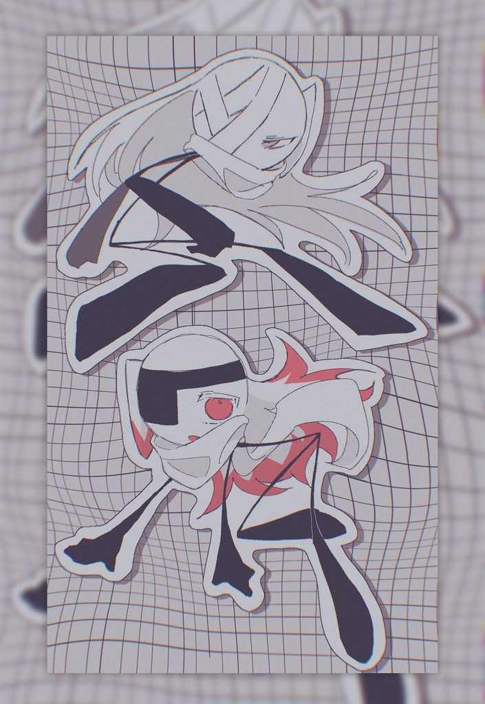 悠羅ちゃん&アレイド兄弟ポストカード