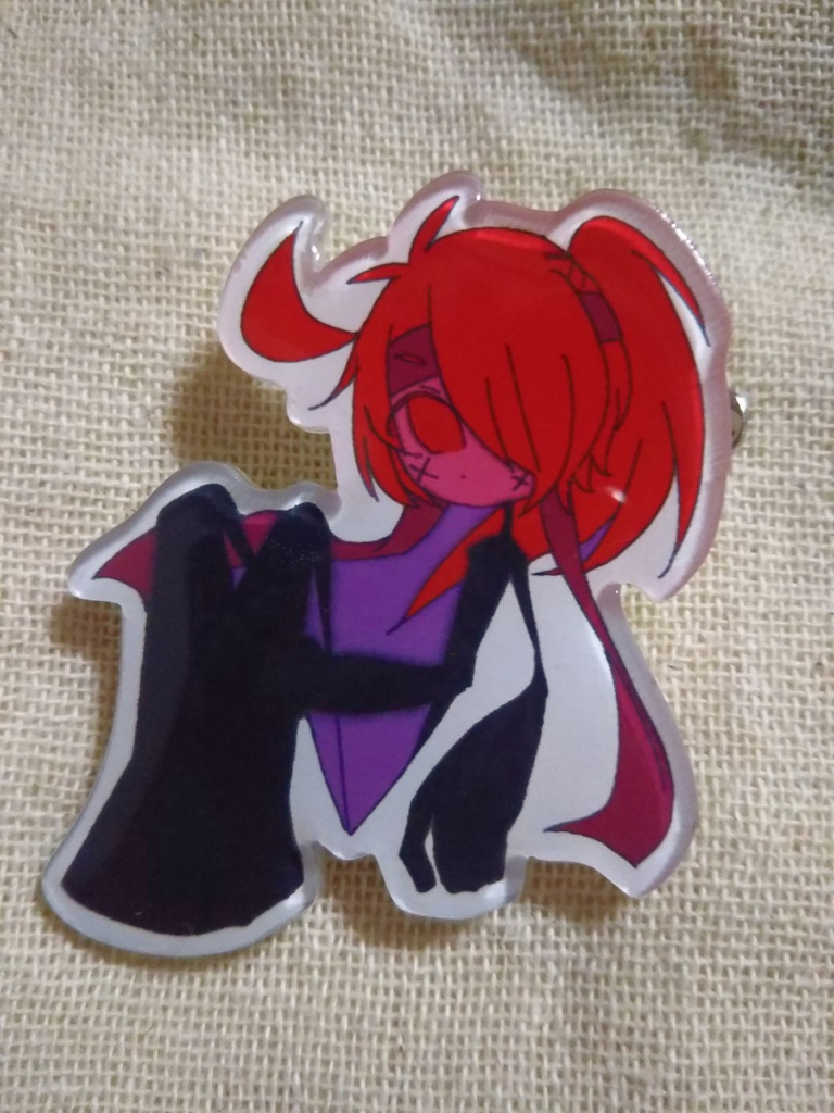 ユウラちゃん アクリルバッジ