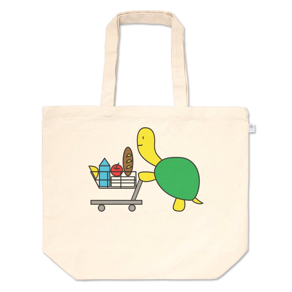 POPゆるカメトートバッグLサイズ(ショッピングカート)