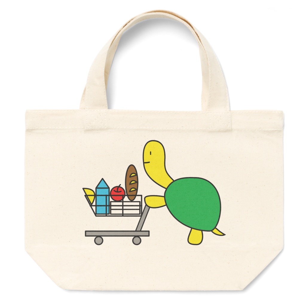 POPゆるカメトートバッグSサイズ（ショッピングカート）