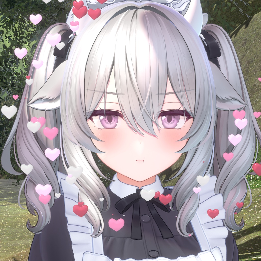 ぷっくりハートパーティクル