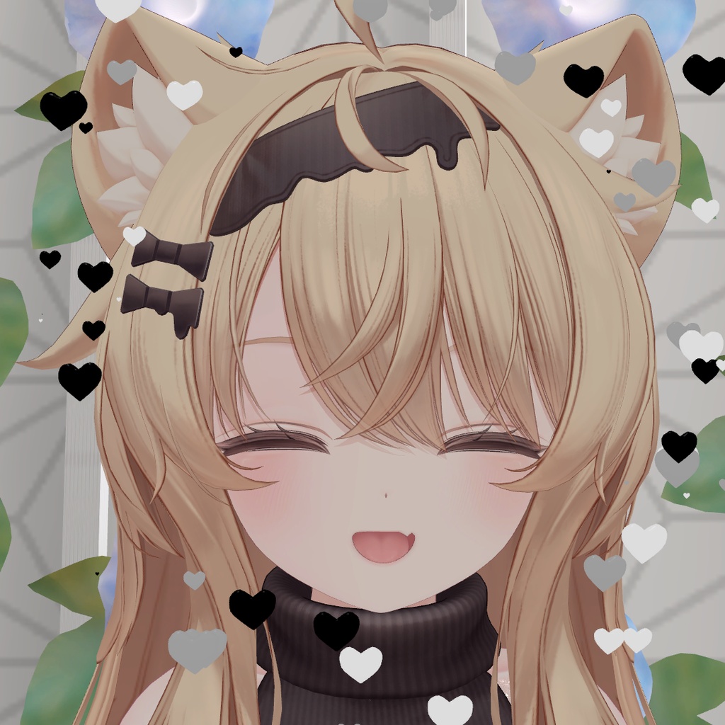 ぷっくりハートパーティクル