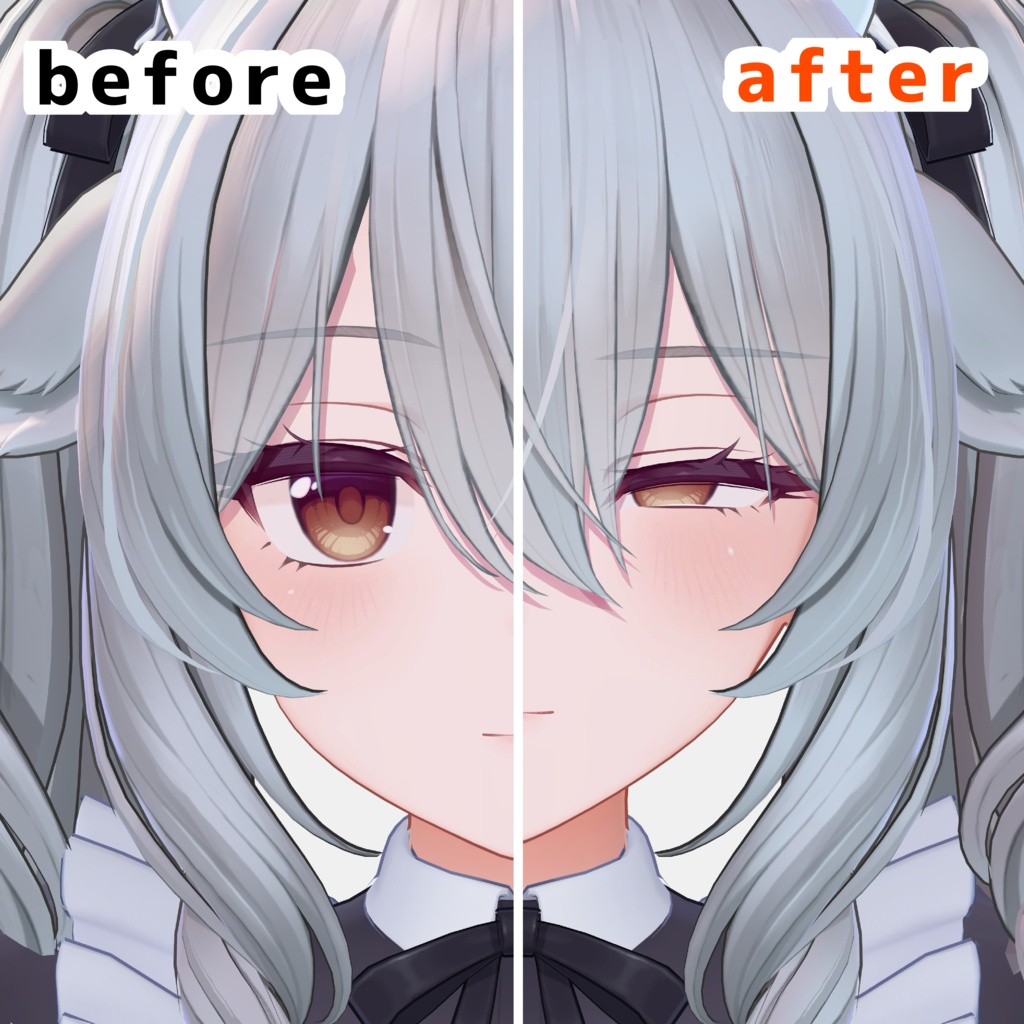 ミルティナ イケ女化 blendshape