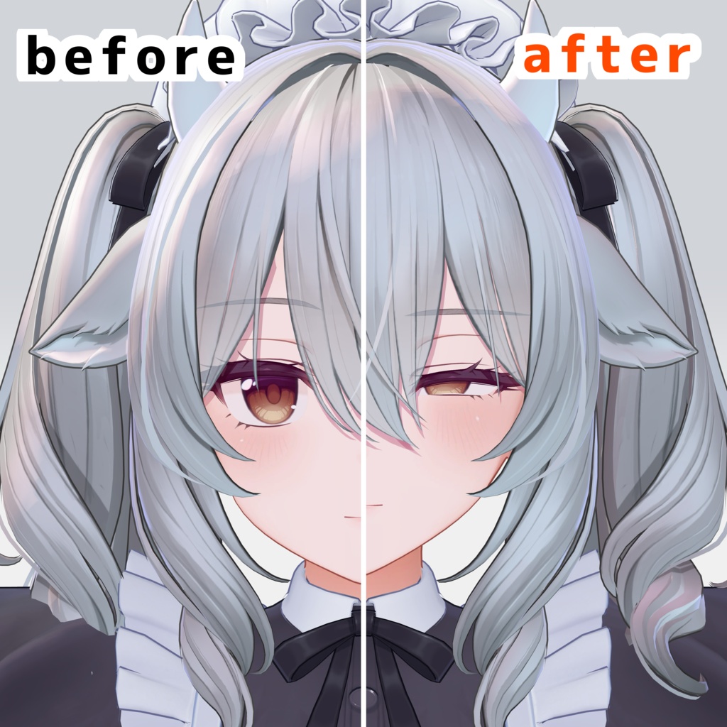 ミルティナ イケ女化 blendshape