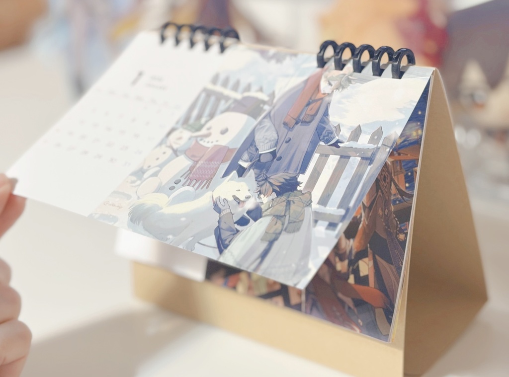 タル鍾 卓上カレンダー2026