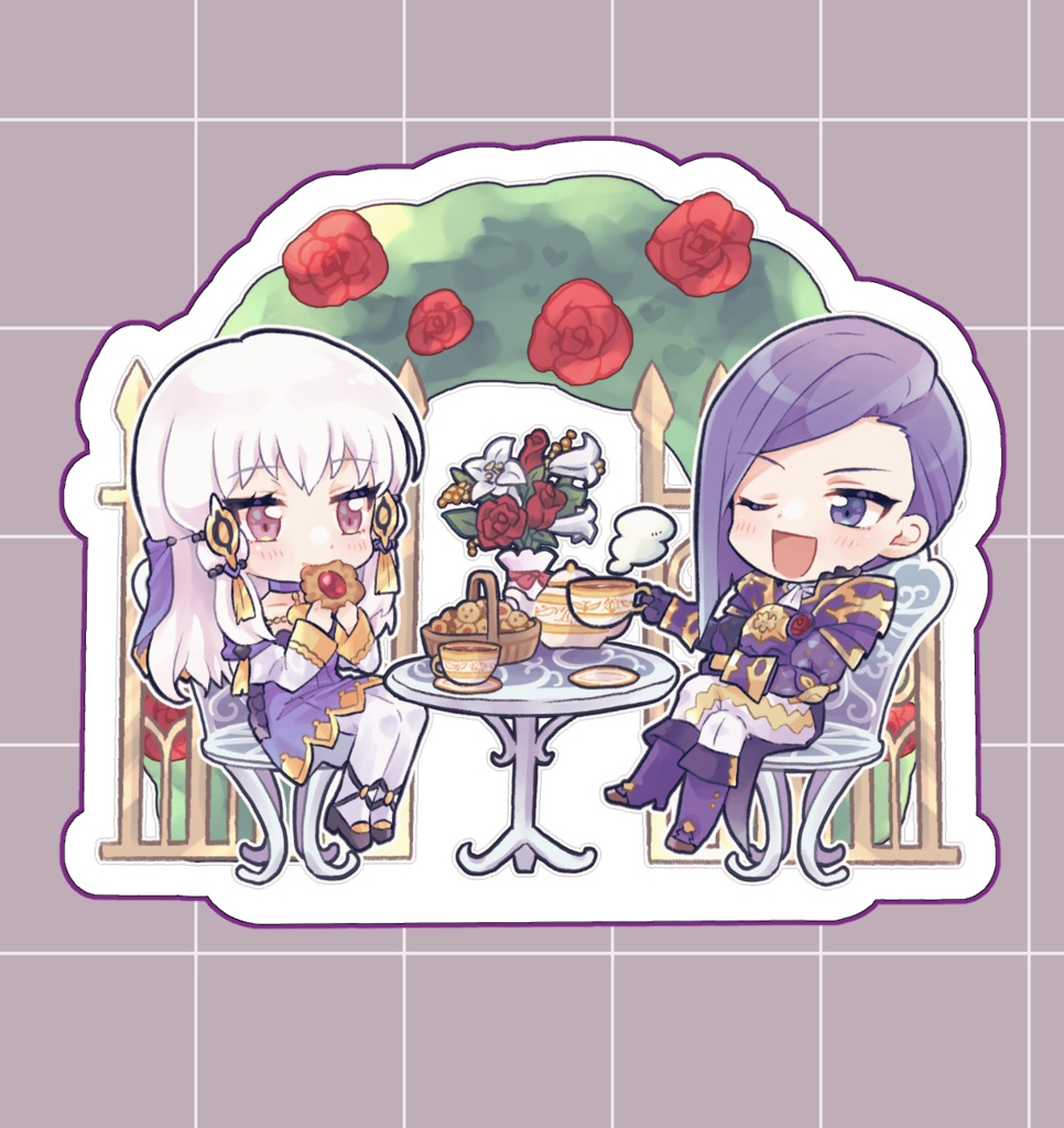 ロレリシお茶会アクスタ