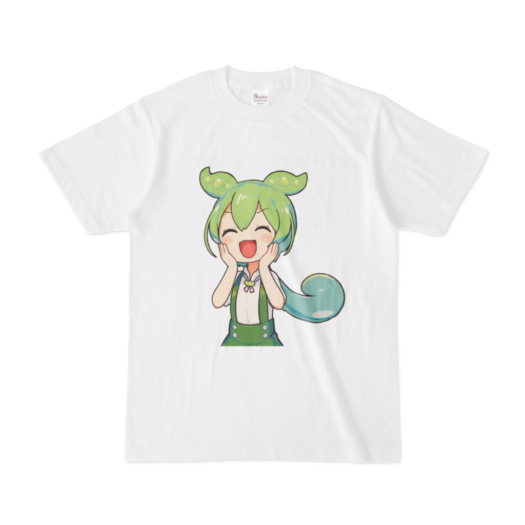 ずんだもん Tシャツ にっこり１