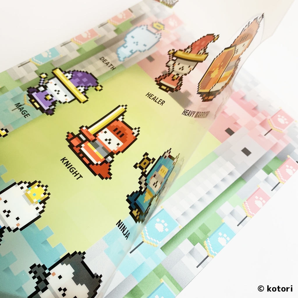 A5クリアファイル|にゃんばーカードWARS