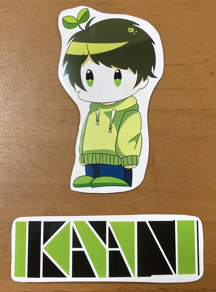 【イカ奴】オリジナルロゴ&SDステッカーセット