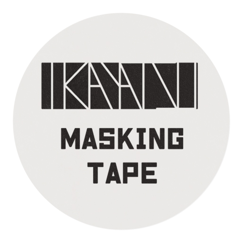 【イカ奴】ロゴマスキングテープ【マステ】